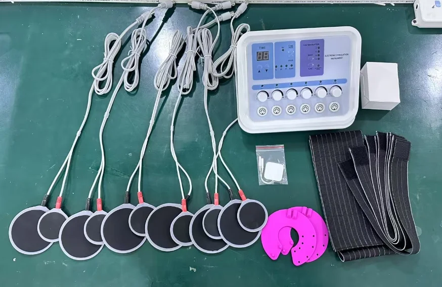 Microcurrent EMS Electric Muscle Stimulator Body Massager Weight Loss Electro Myostimulation Machine