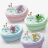 Tub Air Humidifier with Small Spray Hydration, Silent USB Aromatherapy Diffuser for Bedroom, Desktop, Car, Home, and Office Use 2