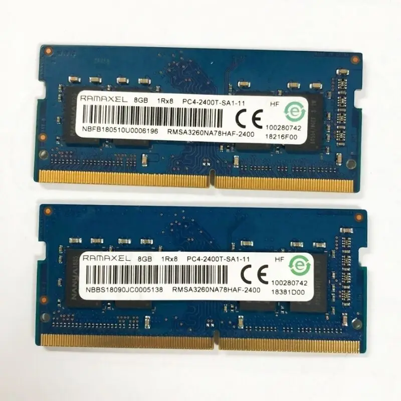 Barrette 8 Go KINGSTON DDR4 PC4-2400T RAM SODIMM pour PC portable - Accessoires informatique