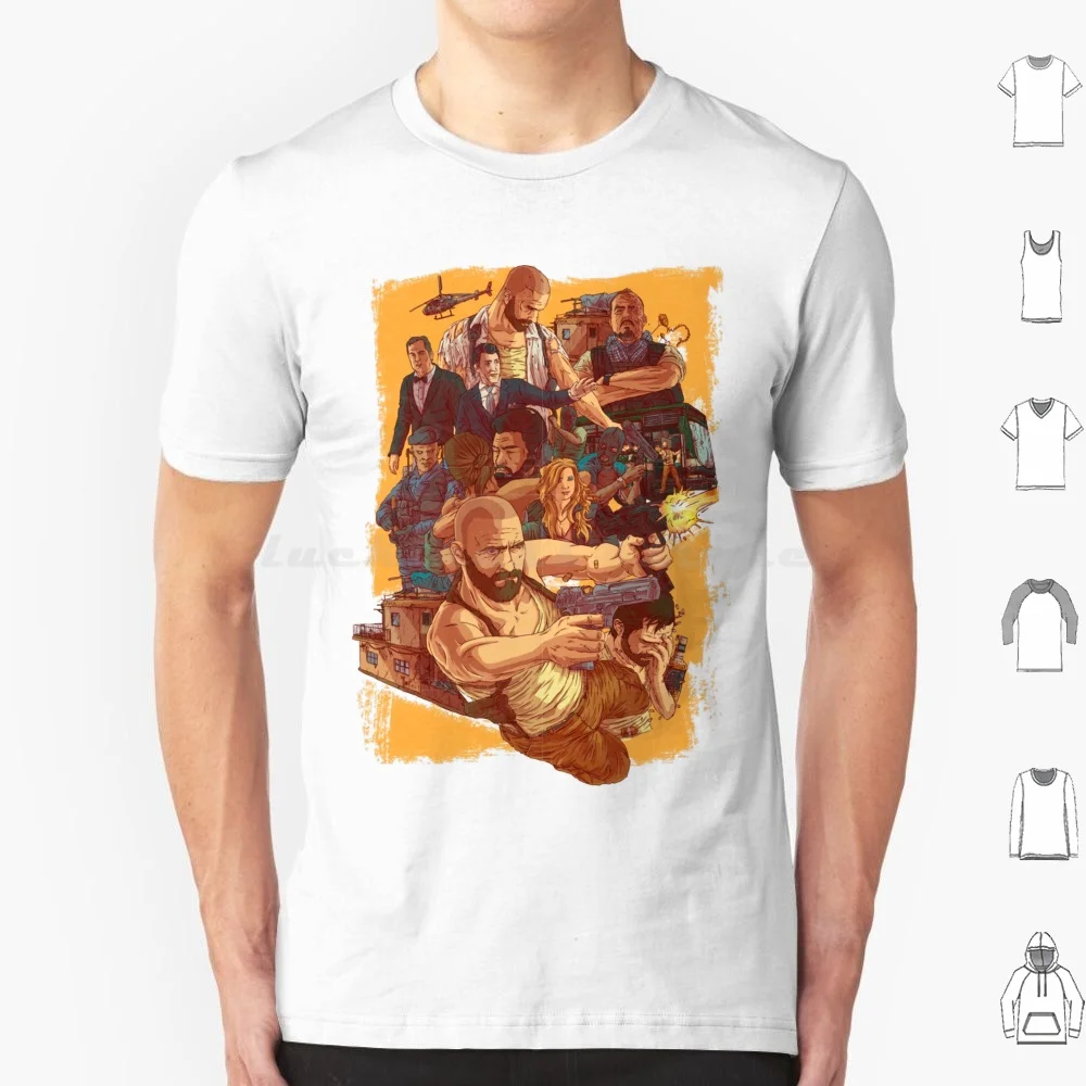 Max Payne T Shirt Uomo Donna Bambini 6Xl Max Payne Gaming Control Alan Wake Federale Bureau Of Control Control Game Quantum Break