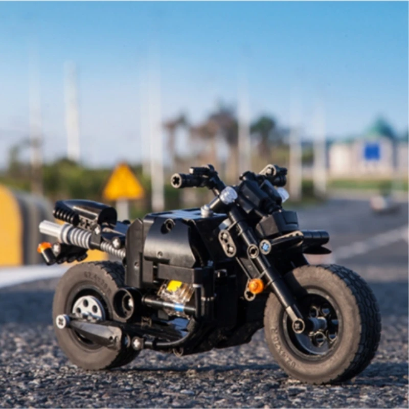 

Locomotive Series Shadow Motorcycle Technology Mechanical Group High-quality Assembled Building Block Model Boy Birthday Gift