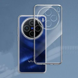 Ultra Thin Clear Soft TPU Silicone Phone Case - Protective Back Cover for ViVO X200 Pro Mini
