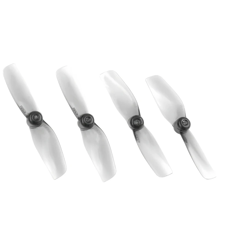 Hélices 40mm 2 pales pour drones FPV micro - Lot de 2 paires