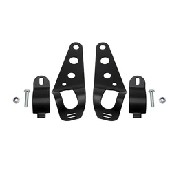 Adjustable Motorcycle Headlight Mount Bracket Fork Ear Holder Clamp Universal (Fit 28 - 36mm)