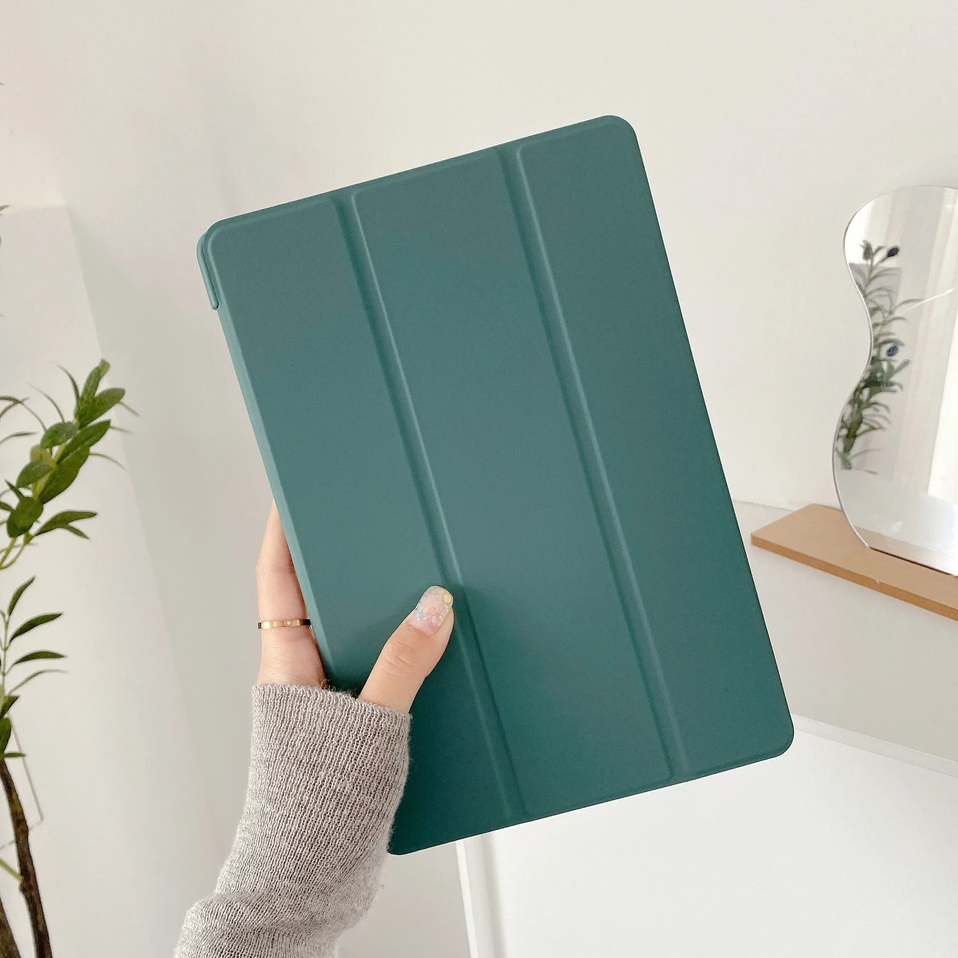Magnetic Smart Soft Back Case for 11.5” Tablets - Premium Protection Sleeve