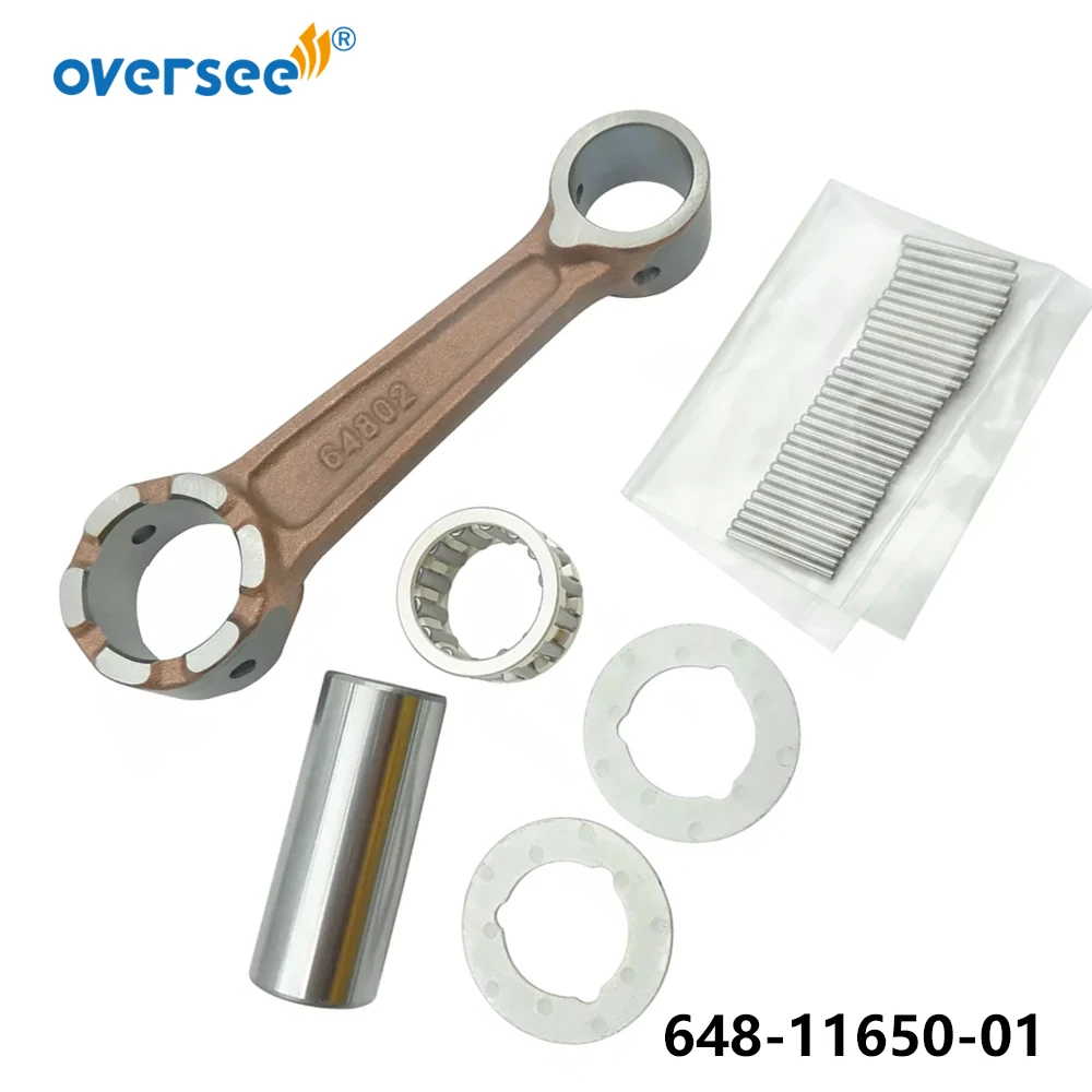 648-11650 Connecting Rod Kit For Yamaha Outboard Motor 2T 25HP 648 Model 648-11650-00;648-11650-01