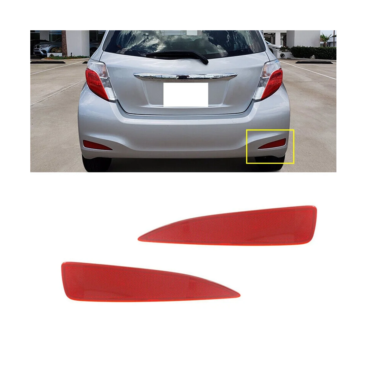 ڵ Ĺ  Ĺ̵ ݻ, YARIS 2012-2014  õ, LH + RH 17-5306-00 175306001, 1 