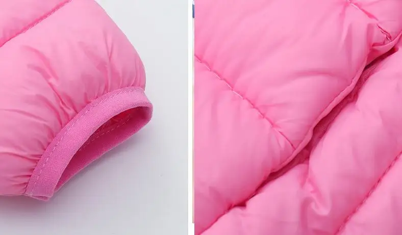 6-14 Years Boys Lightweight Down Jacket Children Girl Winter Autumn Cotton Coat Warm Hooded Outerwear Teen Sports Casual Clothes