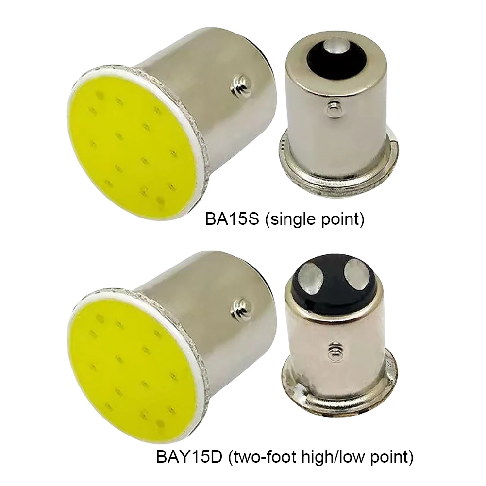 ڵ   극ũ LED COB 12 SMD 1156 BA15S 1157 BAY15D CanBus ȣ , 180LM ְ  , 6000K, 10 