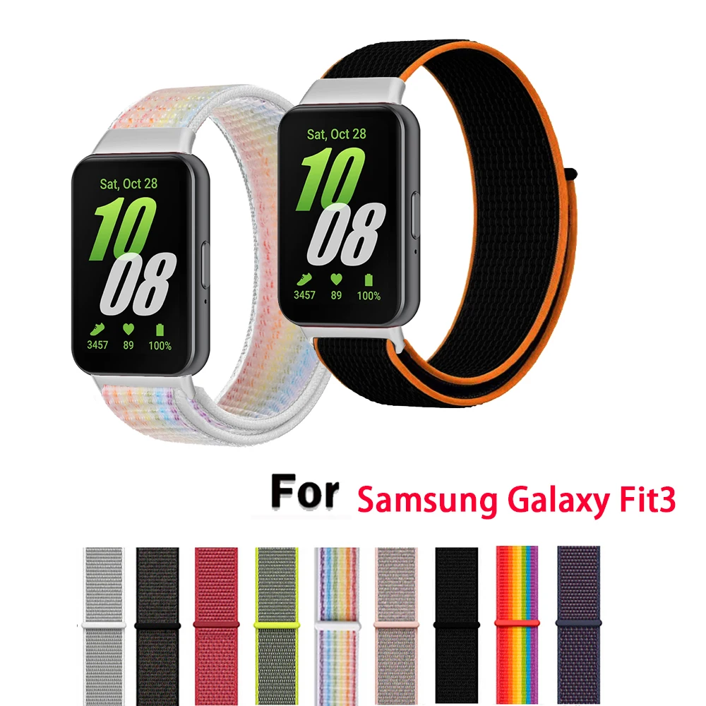 Sport Nylon Loop Velcro Wristband