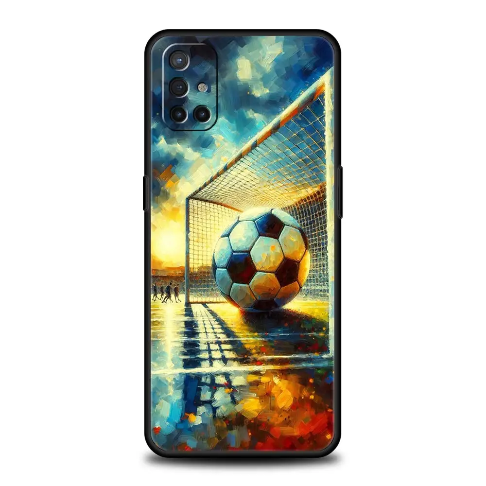Premium Football-Themed Soft Phone Case Cover