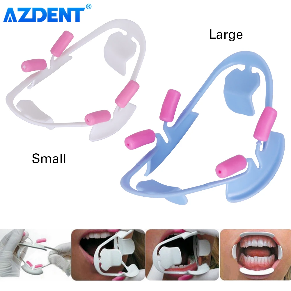 AZDENT-3D 치과 입 오프너 구강 악기 립 견인기 소품, 교정 전문 치과 도구, 치과 실험실 장비
