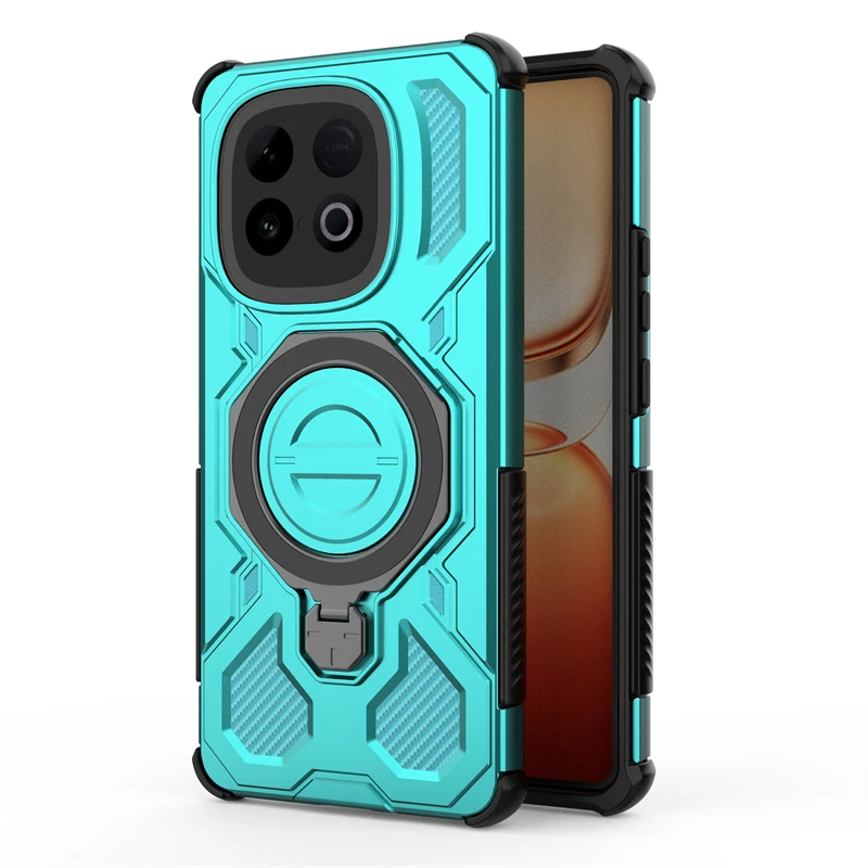 Vivo iQOO Z10 Turbo用 マグネット式ワイヤレス充電対応 ケース