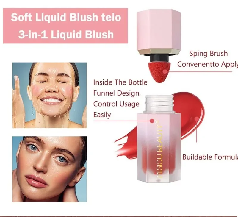 Waterproof Liquid Contour Stick Pink Contour Stick Face Foundation Make Up Pens V-face Shaping Pen Face Makeup