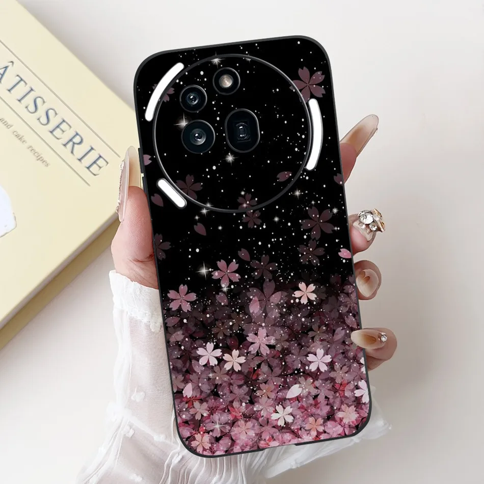 Cute Cartoon Black Silicone Soft Phone Case Bumper
