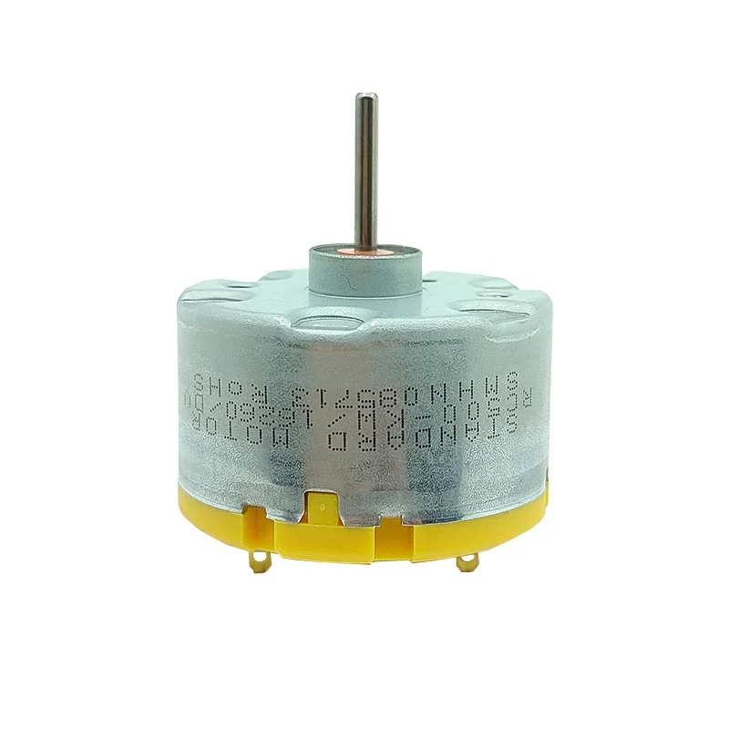 Motore Standard Rc500-Kw/16260 Dc 6V 9V 12V Mini 32Mm Diametro Motore Mandrino Rotondo Albero Lungo Per Spazzatrice Robot Fragranza Macchina