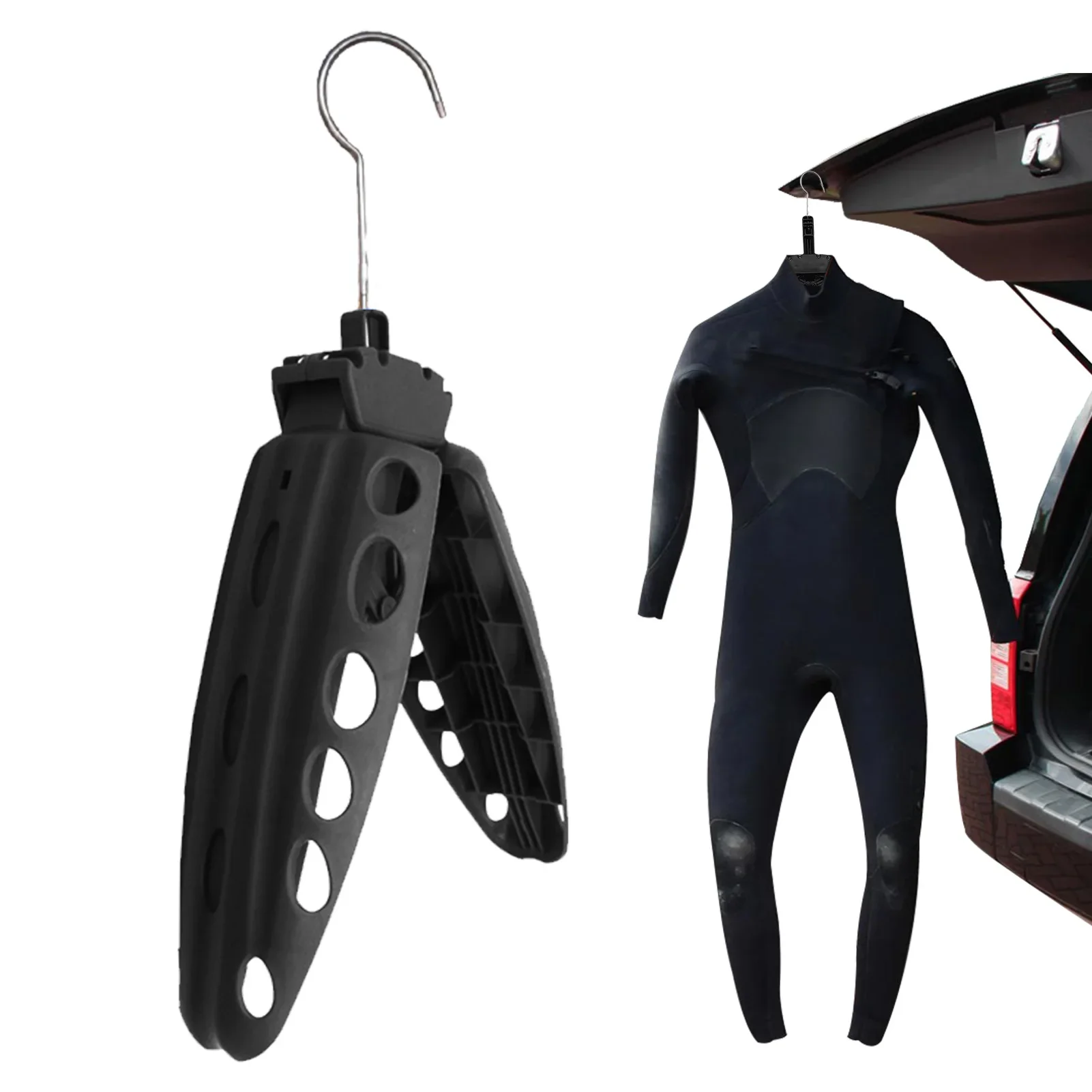 Wetsuit Hanger 1pc Foldable Folding Hanger Thick and Convenient Surfing Wetsuit Accessories Outdoor