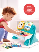 Lion touch playing piano toy, safe wireless intelligent touch electronic small piano can play music 2