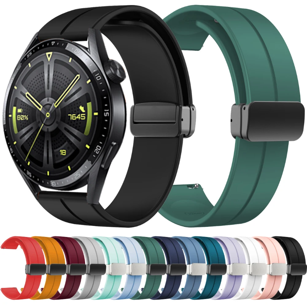 Correa de silicona para HUAWEI Watch GT 3, correa de reloj de 46mm