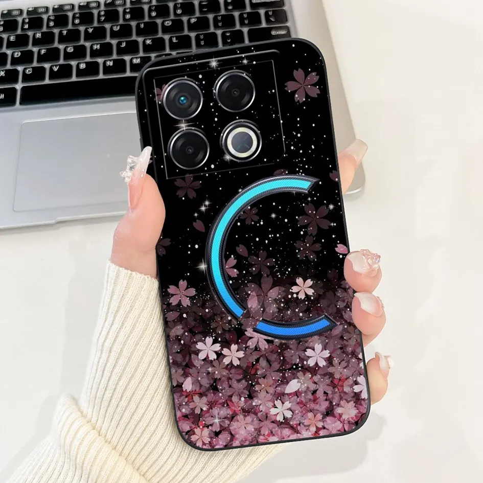 Shockproof Fashion Pattern Soft Silicone Matte Phone Case