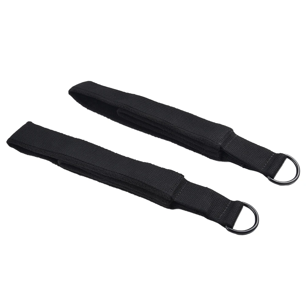 

Pilates Straps Foot Straps With D-rings Workout Strap Straps Training Belt 2pcs For Foot Pilates Soft For Home Gym