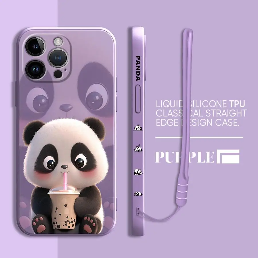 Adorable Panda Shockproof Phone Case