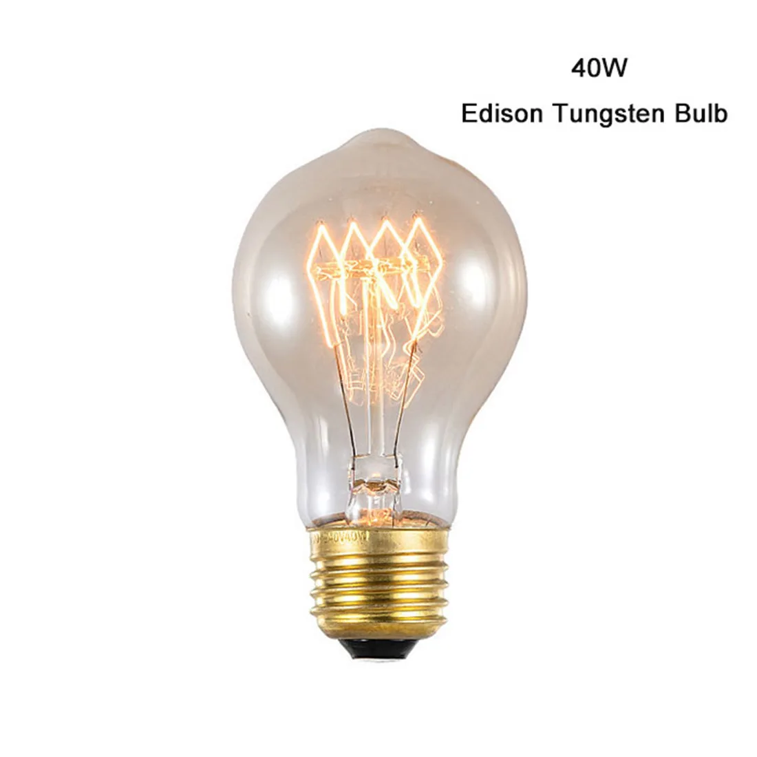 9 x CROWN LED Bombilla Edison luz cálida 1800K 3,5W EL25 230V estilo vintage base E27 iluminación regulable 