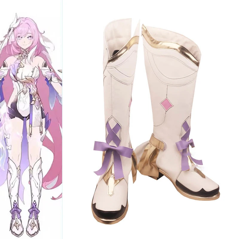 Gioco Honkai Impact 3Rd Elysia Cosplay Boots Comic Anime Game For Con Halloween Party Cosplay Costume Prop Stile Sexy