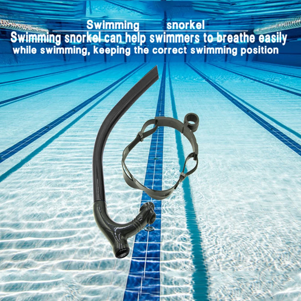 Scube Training Breathing Tube Swimming Snorkel Diveing Front Snorkels Lap 