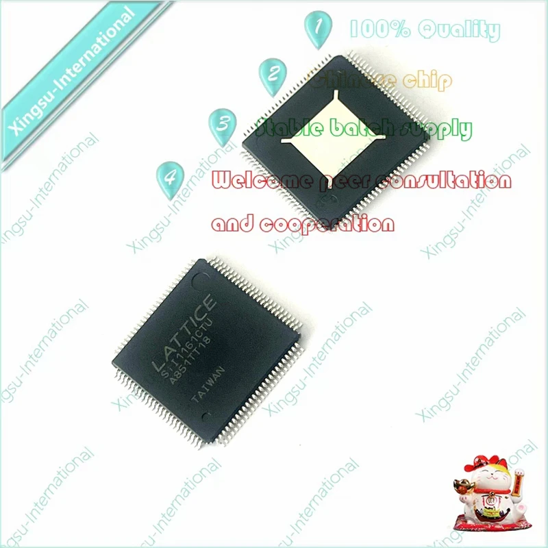 1PCS/ Piece SIL1161CTU SiI1161CTU QFP100 Package LCD Transceiver Genuine Original 1pcs lot stm32h743vit6 stm32h743 vit6 qfp100 new and original