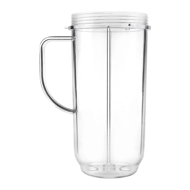 

Tall 22Oz Replacement Part Cup Mug With Handle For 250W Magic Blender Juicer Mixer
