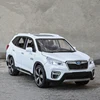 1/30 Subaru Forester SUV Alloy Car Model Diecast Metal Toy Off-road Vehicles Car Model Simulation Sound and Light Kids Toys Gift 1