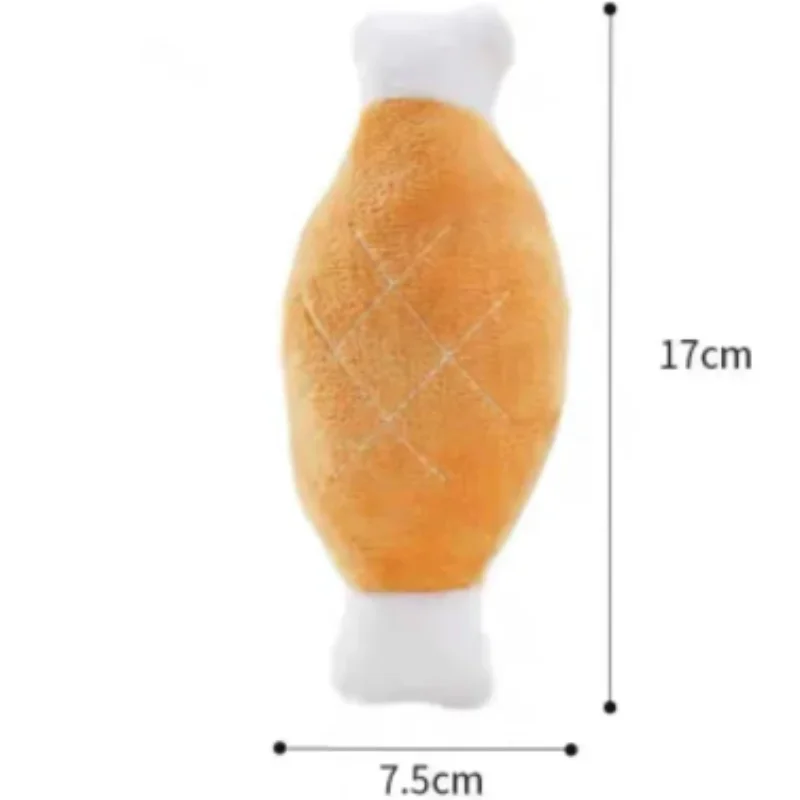 Interactive Plush Bone Toy For Dogs Vocalizing Bite Resistant_voghion.com