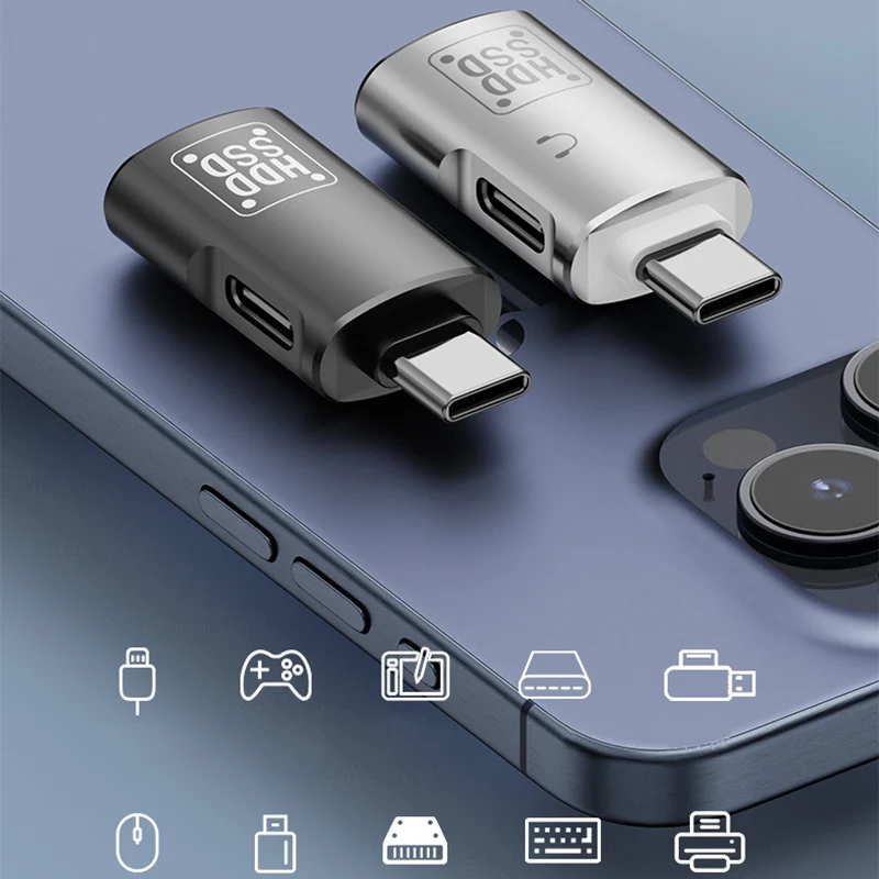 Type C to USB3.0 Converter HUB Phone Reading USB Disk Digital Earphone High Speed Transfer Audio OTG Adapter for iPhone 15 Plug