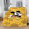 Mickey Mouse Fleece Blanket Sofa Summer Nordic Throw Blanket for Bed Bedroom Decoration Bedspread on the Bed Boho Home Decor 2