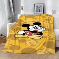 Mickey Mouse Fleece Blanket Sofa Summer Nordic Throw Blanket for Bed Bedroom Decoration Bedspread on the Bed Boho Home Decor 2