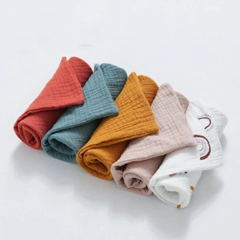 Baby Cotton Muslin Washcloths 1