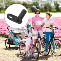 Trailer Accessories Bike Attachment Coupler Connector Hitch Adapter Cycling Supplies Trailers 2
