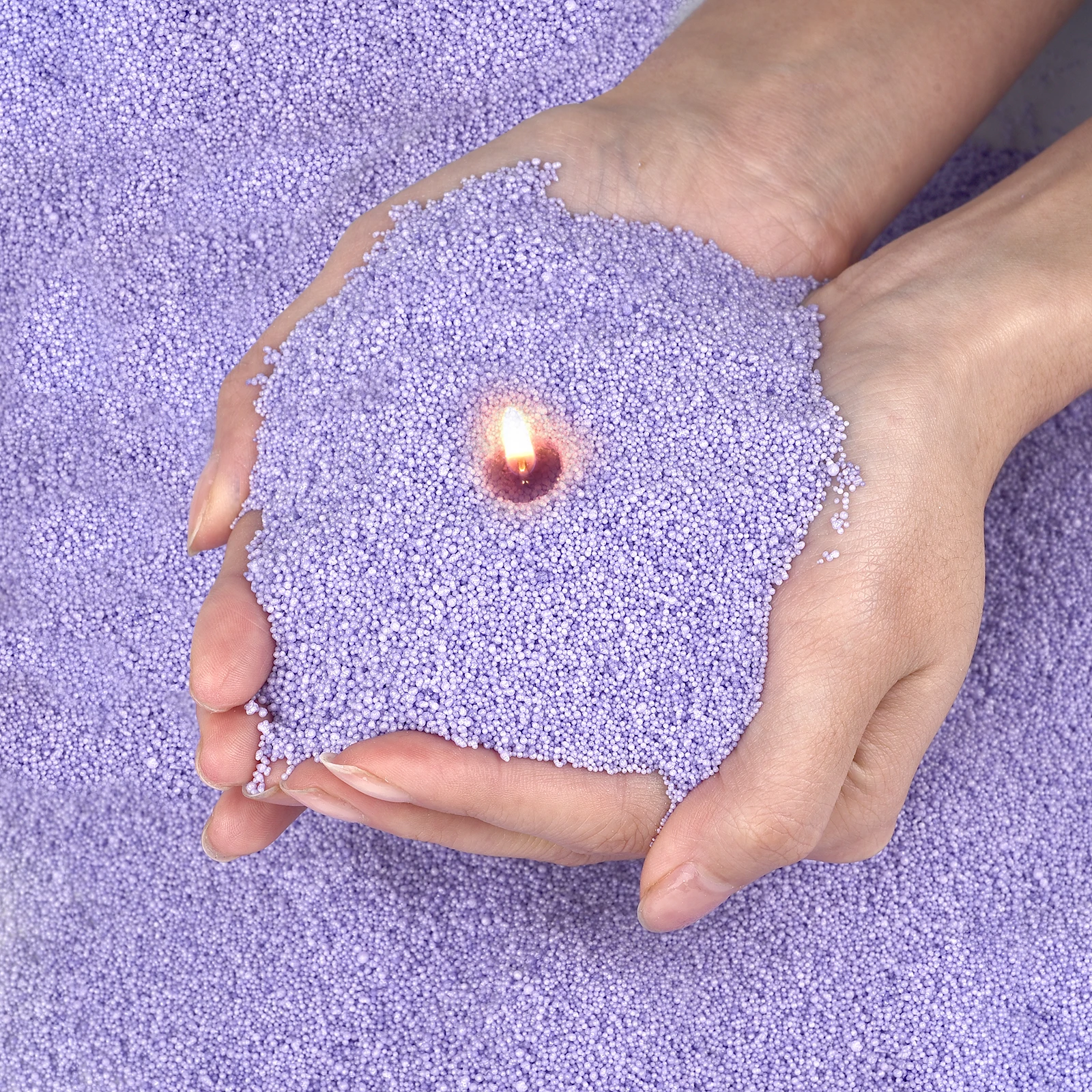 Candle Making Wax Sand Wax Ice Flower Wax DIY Scented Candle Making Supplies Snowflake Pearl Sand Painting Materials 500g-1kg