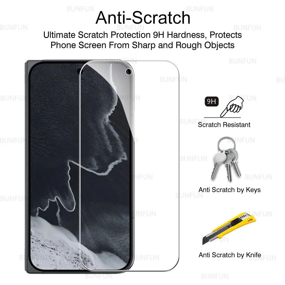 Premium Tempered Glass Screen Protector - 5 Pack