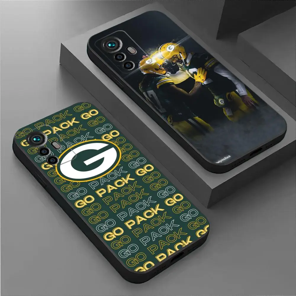 S-Super-Bowl-Green-Bays Packers  Phone Case For Xiaomi 13 12 11 10 Xiaomi Poco F4 X4 M5 M4 M3