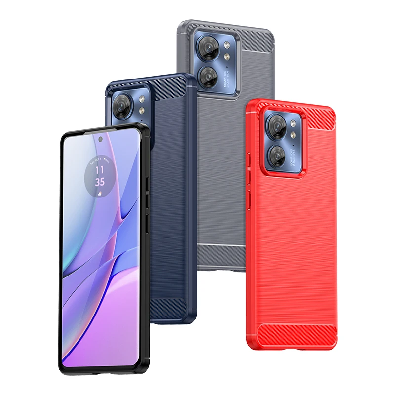 Per Motorola Edge 40 Custodia Motorola Edge 30 40 Cover Custodia Protettiva In Tpu Originale Antiurto Stile Spazzolato Motorola Edge 40