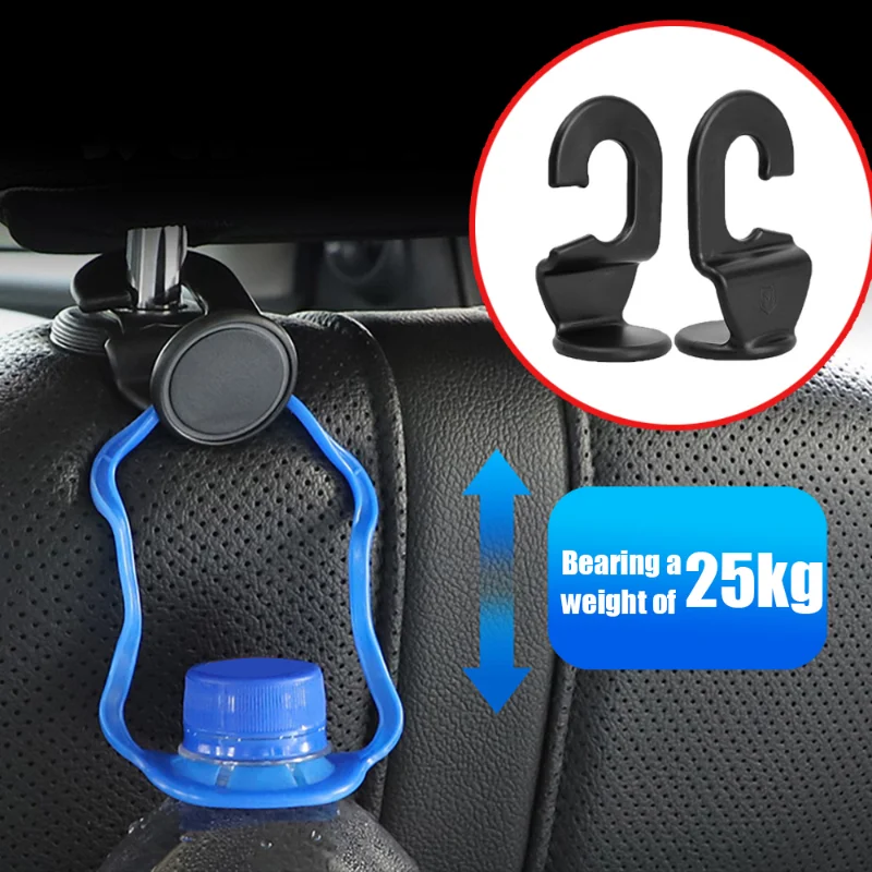 

Multifunction Car Seat Back Hidden Hook for Purses Handbags Coats and Grocery Bag Car Interior Accessories Universal Headrest