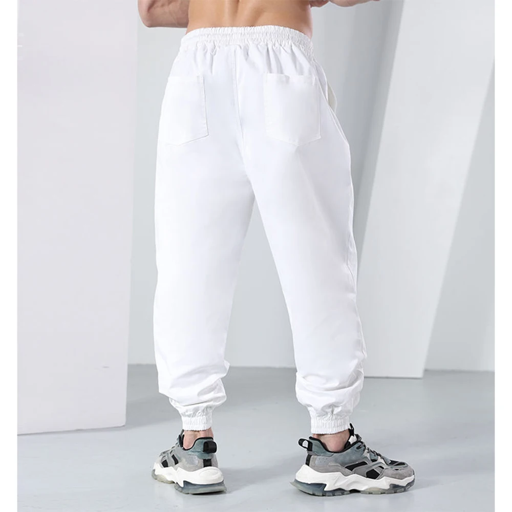 Sports Trousers Men's Invisible Open Crotch Outdoor Sex Four Seasons Loose Fitness Trousers Casual Erotic Pants Running