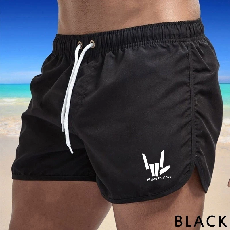 Summer Quick-Dry Shorts Men Swimwear Beach Shorts Swim Shorts Beach Wear Sports 2