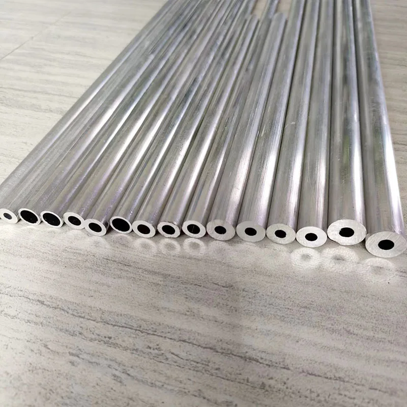 6061 aluminum tube pipe OD 8 9 10 12mm Round hollow alloy 6061 aluminum tube Shaft sleeve Pole CNC DIY,aluminium tube