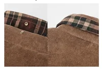 Camisas a cuadros para hombre, chaquetas de invierno, camisas cálidas de lana, abrigos de alta calidad para hombre, ropa de abrigo informal de negocios, camisas, chaquetas 4 5