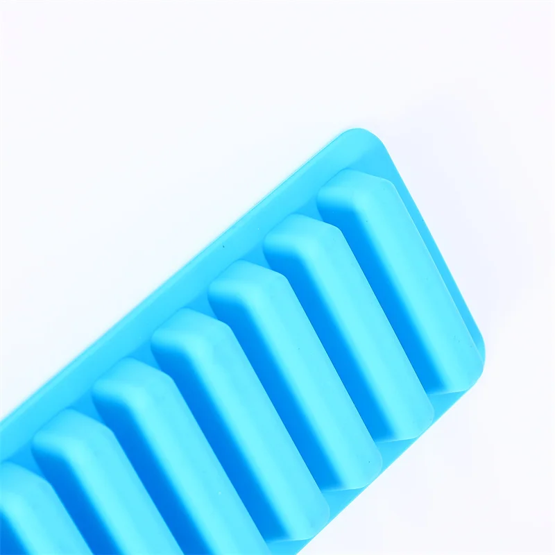 10 Grids Stick Shape Ice Tray Non-Stick Easy Release Push Popsicle Out Cylinder Silicone Ice Cube Tray Jelly Chocolate Mold ice mold
