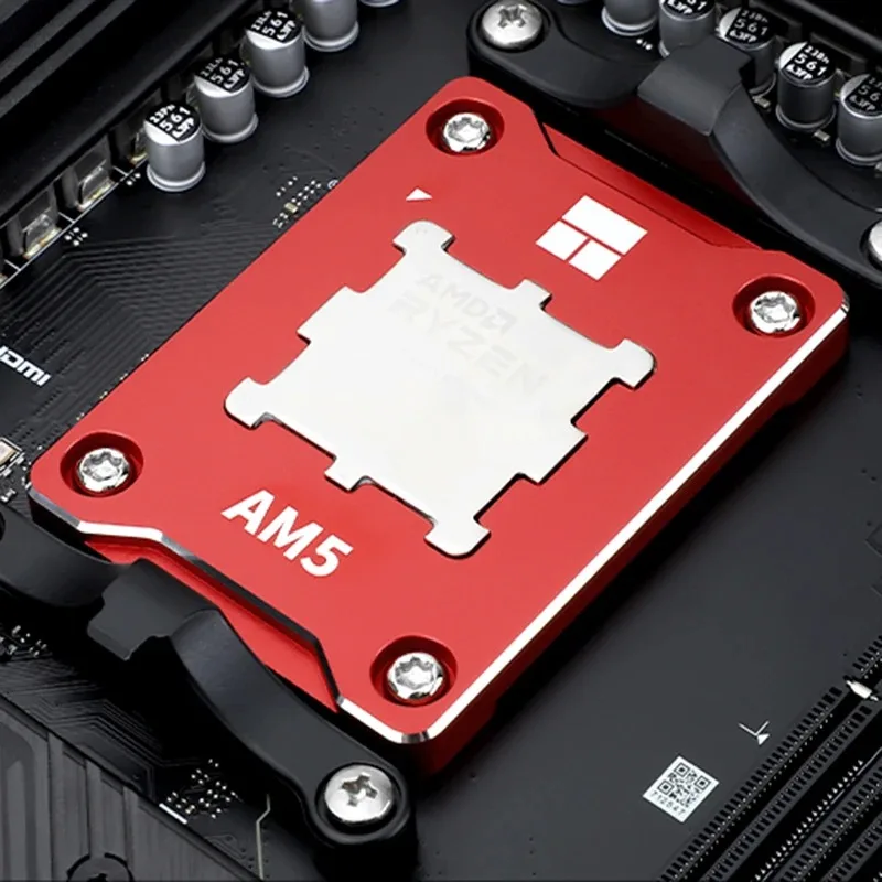 Thermalright-cnc Alumínio Anti-off Frame Protector Cpu Bending Corrector Fivela de Fixação Amd Am5 Rayzen 7000 Lga1700 - Imagem 2