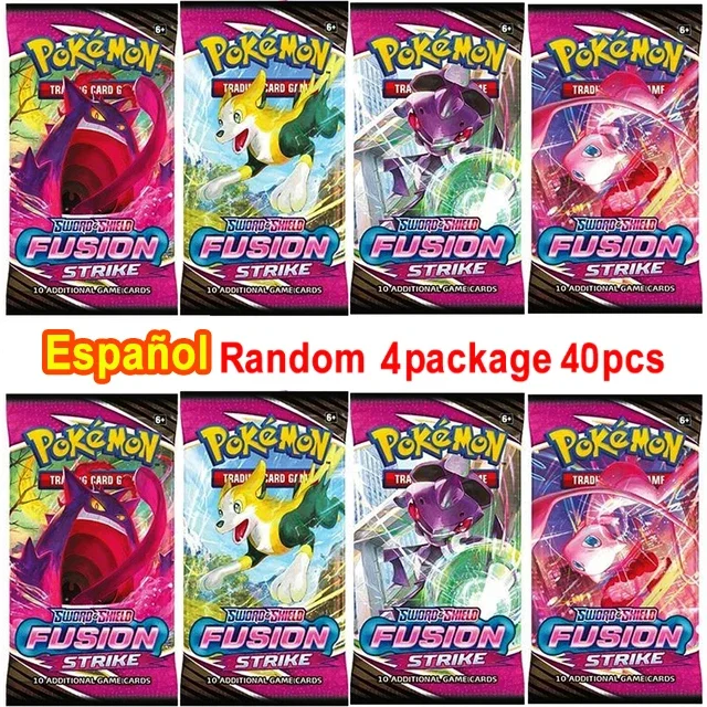 thumbnail image 1 of Cards Scarlet Violet Sun Moon GX Vmax EX English French Spanish Shining Battle Trading Collection Card Booster Pack Gift, 1 of 5